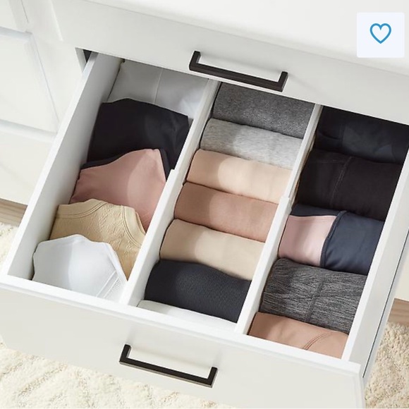 Container Store spring loaded drawer dividers - Picture 3 of 12